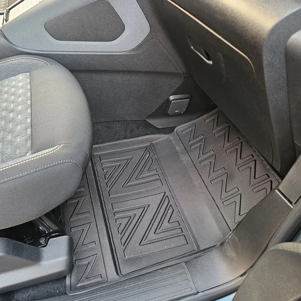 Peugeot Rifter 2019 ve Sonrası 4D Premium Havuzlu Paspas - 6