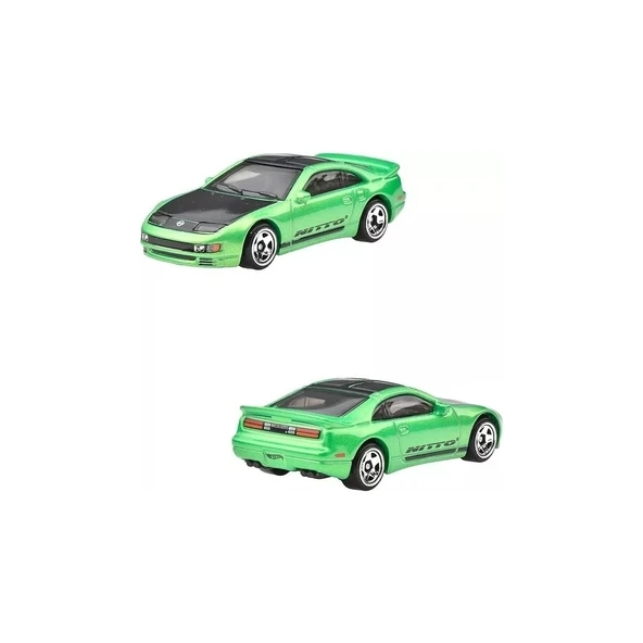 Hot Wheels  90's Street Scene Nissan 300ZX Twin Turbo GDG44 JCB59 - Resim 2