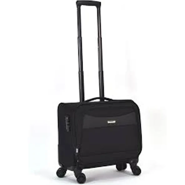 Monolisa Home Polypropylene Shalls Küçük Boy Black Valiz