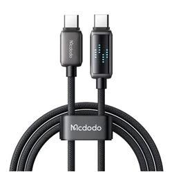 MCDODO CA-2630 36W USB-C TO LIGHTNİNG ŞARJ HIZ GÖSTERGELİ ŞARJ VE DATA KABLOSU- 1.2 M SİYAH - Resim 2