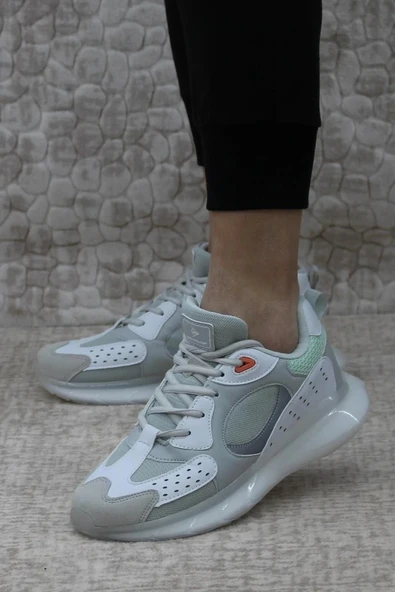 DUNLOP DNP-2234-Beyaz Gri-Erkek GÜNLÜK SPOR AYAKKABI - Resim 3