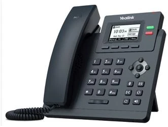 Yealink T31P IP Telefon PoE Destekli Adaptör Dahil - Resim 2