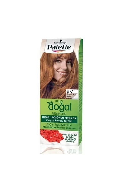 Palette Doğal Renkler 9-7 Doğal Açık Bakır - 1