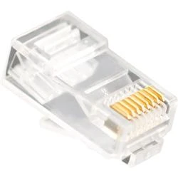 Vcom NM006 100lü Plastik RJ45 8P8C Cat6-UTP-RJ45-3u Konnektör - Resim 2