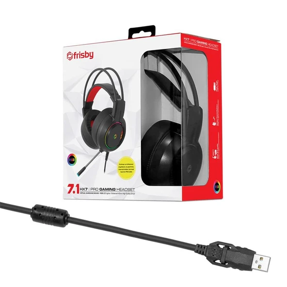 Frisby FHP-G1520B HX7 7.1 Sanal Surround GAMING Kulaklık ürün görseli 1
