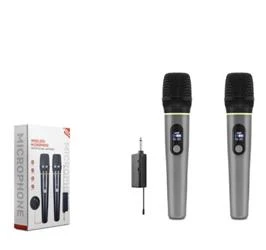 Hadron HDX2791G Gri  Kablosuz (WIRELESS) 2Lİ Mikrofon - Resim 4