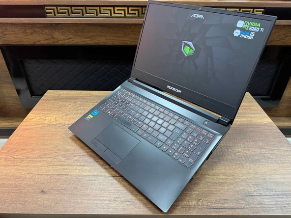 Monster Abra A5 17.2.7 Intel Core i5 11400H 16GB RAM 512GB SSD RTX3050Ti W10 15.6” FHD 144Hz (İKİNCİ EL) - 4