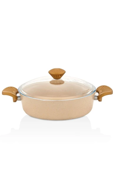 Taç Maxx Cook Krem 7 Parça Granit Tencere Seti - 2