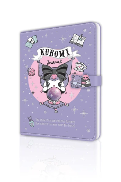 Victorias Journals 13x18 Kuromi Çizgili Mıknatıslı Günlük 224 Sayfa 525-2025 ürün görseli 1