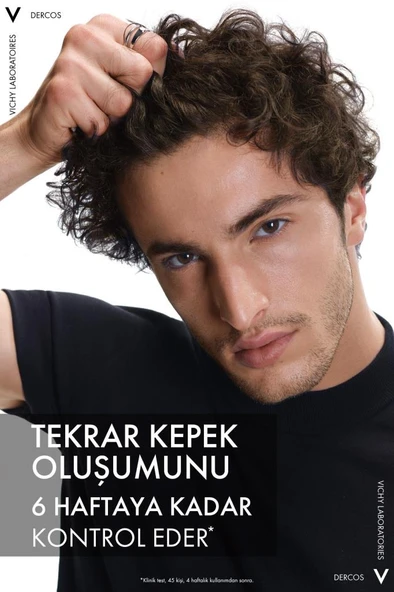 Vichy Dercos Kepek Şampuanı Normal ve Yağlı Saçlar 390 ML- REFİLL- 12M - 3