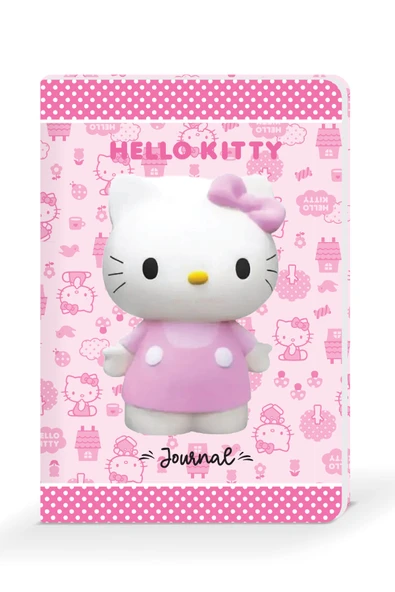 Vj Hello Kittysquishi Günlük, A6 192 Sayfa.renkli 100gr.Not Defteri (1ADET) ürün görseli 1