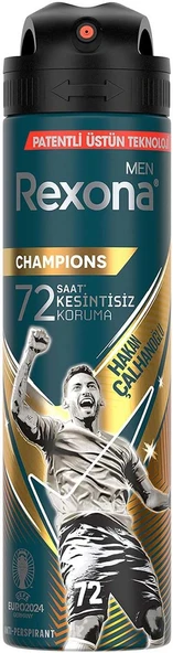 Rexona Men Erkek Sprey Deodorant Champions 150 ml ürün görseli