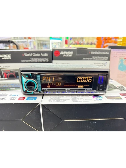Reiss Rs-mx81dsp 3amfi Çıkışlı Profesyonel Dsp İşlemcili Oto Teyp Rgb Işıklı Bluetooth-usb - 3