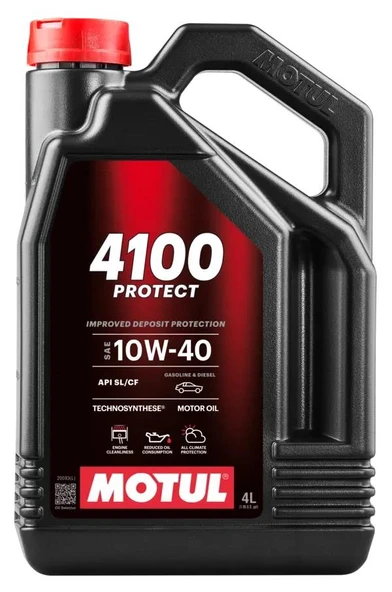 MOTUL 4100 PROTECT 10W40 - 4 LİTRE ürün görseli 1