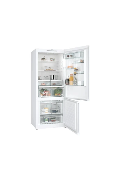 Siemens KG76NVWE0N E Enerji Sınıfı No-Frost 526 LT Alttan Donduruculu Buzdolabı - 2