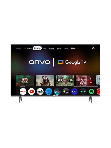 Onvo 55OVF9000UQ 4K Ultra HD 55" 140 Ekran Uydu Alıcılı Google Smart QLED TV - 2