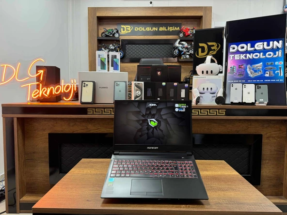 Monster Abra A5 17.2.7 Intel Core i5 11400H 16GB RAM 512GB SSD RTX3050Ti W10 15.6” FHD 144Hz (İKİNCİ EL)