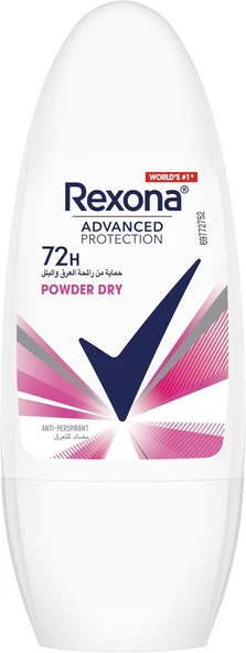 Rexona Üstün Koruma Kadın Roll On Deodorant Powder Dry 72 Saat Kesintisiz Koruma 50 ml