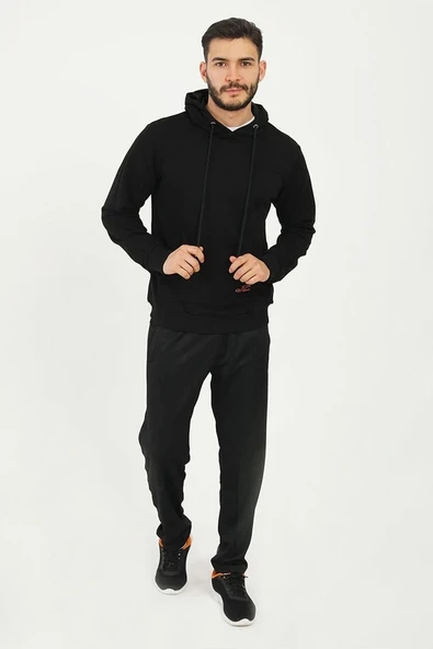 Joma Erkek Günlük Sweatshirt Hoody 4222316 SWEAT HOODY PAMUK BEGIN M - Resim 4