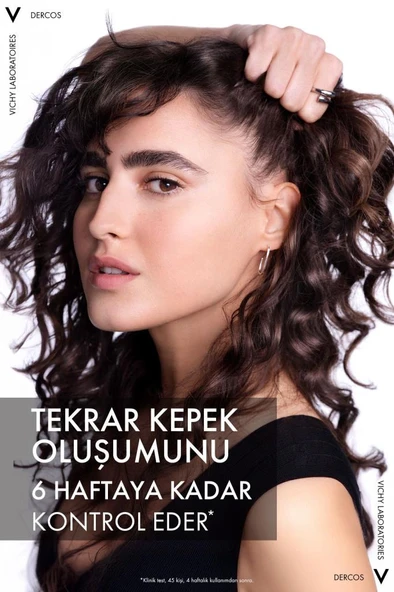 Vichy Dercos Kepek Şampuanı Kuru Saçlar 390 ML- REFİLL- 12M - 3