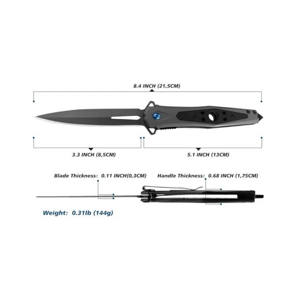 Tactical G10 Milano Çakı - Resim 5