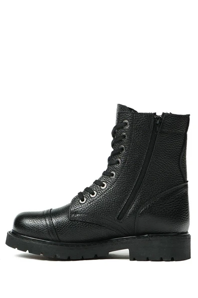 Hammer Jack Hakiki Deri Siyah Floter Erkek Bot - Resim 3