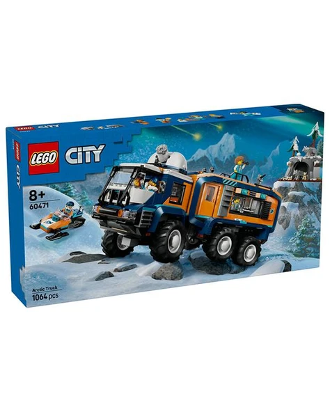 Lego City Kutup Kaşifi Laboratuvar Kamyonu 1064 Parça 60471