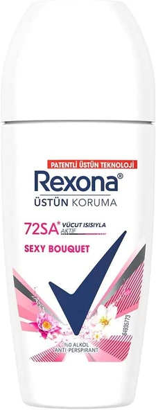 Rexona Sexy Bouqet Roll On Deodorant, 50 Mililitre ürün görseli