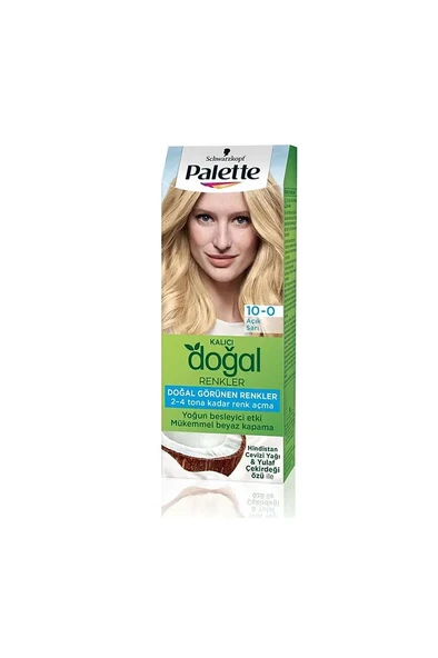 Palette Doğal Renkler 10-0 Açık Sarı - 1