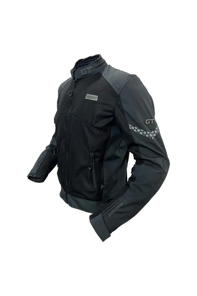 Forte GT Black Stone Yazlık Motosiklet Mont - 2