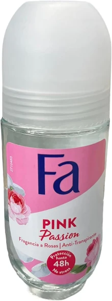 Fa Pink Passion Çiçeksi Kokulu Kadın Roll-On 50 ml 1 Adet - Resim 2
