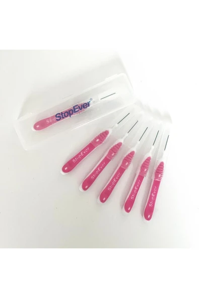 StopEver Well Tooth Metal Arayüz Fırçası - Pembe - Resim 3