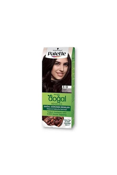 Palette Doğal Renkler 3-0 Koyu Kahve
