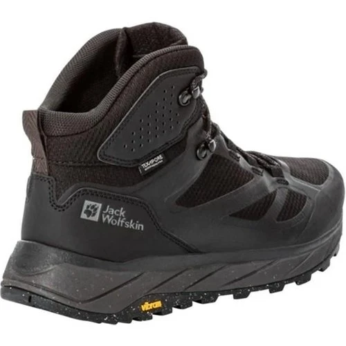 Jack Wolfskin Terraventure Texapore Mid M Erkek Siyah Outdoor Bot - Resim 5