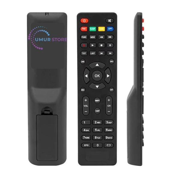 Teledünya 9600HD - 8900HD - Neta - Kablo TV Universal Uydu Kumandası - 1