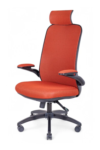 Silva Kırmızı Fileli Yönetici Koltuğu - 3