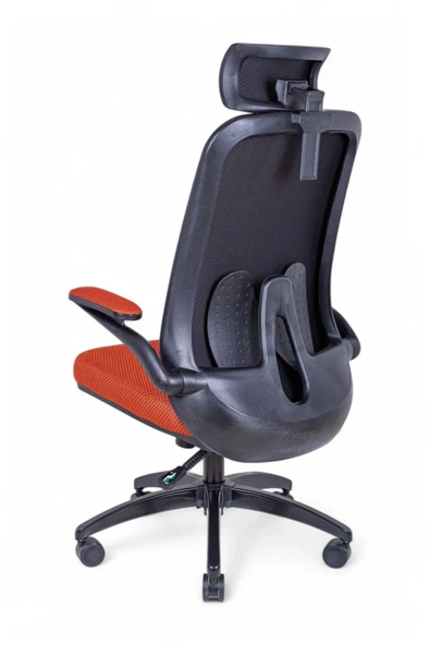 Silva Kırmızı Fileli Yönetici Koltuğu - 5