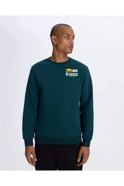 Kappa Authentic Authentic Graphik Pyke Unisex Sweatshirt ürün görseli 1