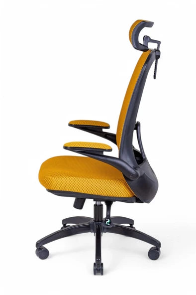 Silva Sarı Fileli Yönetici Koltuğu - 4