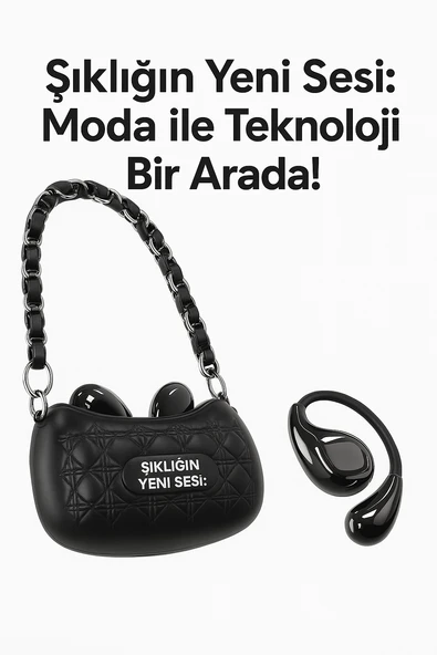 Çanta Tasarımlı Kablosuz Kulaklık  Şıklık ve Teknoloji Bir Arada