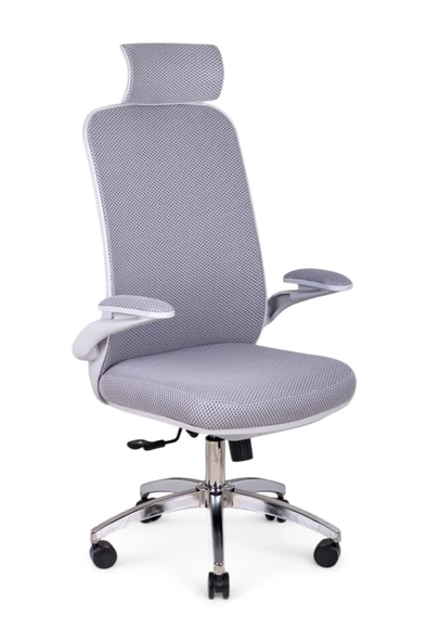 Silva Gri Fileli Yönetici Koltuğu