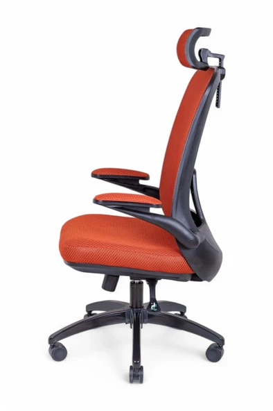 Silva Kırmızı Fileli Yönetici Koltuğu - 4