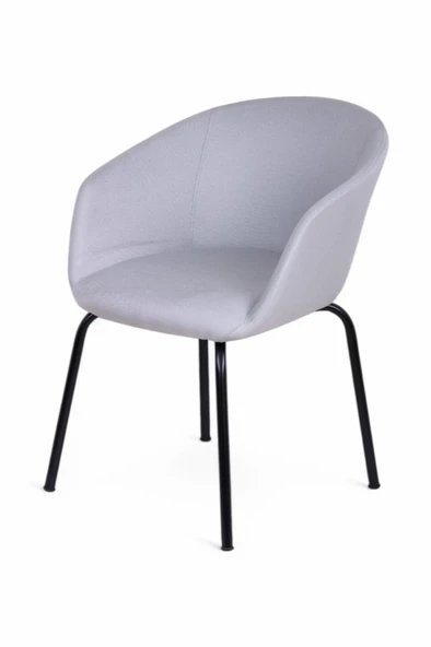 Flash C1 Gri Bekleme Koltuğu - Resim 3