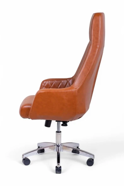 Chalette Kahverengi Deri Makam Koltuğu - 4