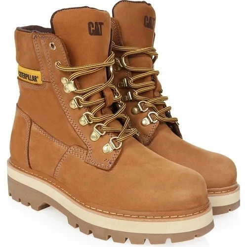 Caterpillar Sophıst Kadın Tarçın Nubuk Bot - Resim 4