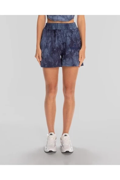Kappa Authentic Rosemary Shorts Kadın Mavi Regular Fit Şort ürün görseli