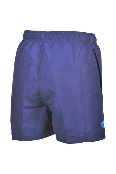 Arena Fundamentals Arena Logo Jr Boxer Çocuk Mavi Yüzücü Mayo 000662708 - Resim 2