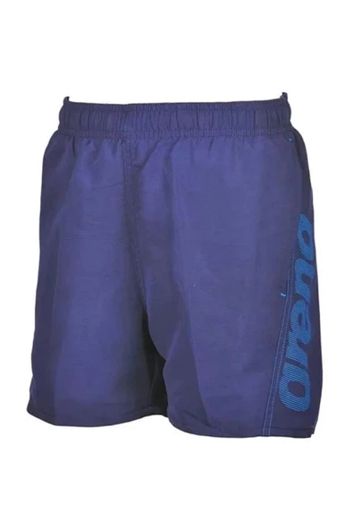 Arena Fundamentals Arena Logo Jr Boxer Çocuk Mavi Yüzücü Mayo 000662708 ürün görseli 1