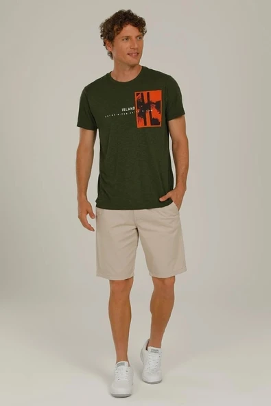 SUPERFLY Men Chino Lycra Short - Resim 3