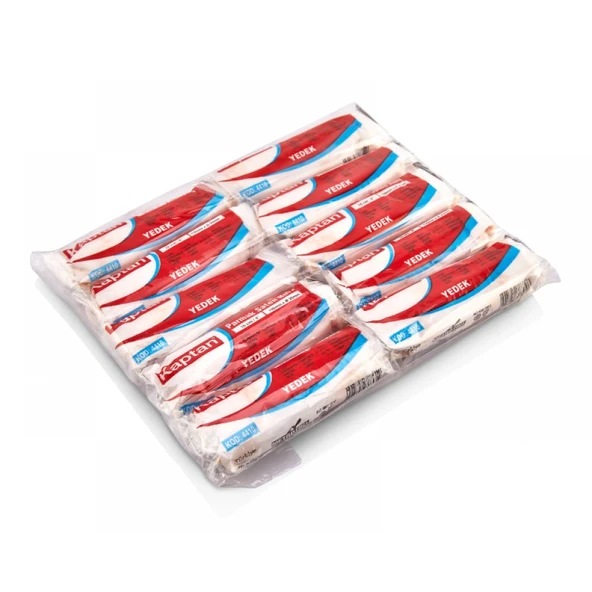 KAPTAN SATEN  PARMAK RULO YEDEĞİ (10 adet) ürün görseli